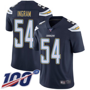 Los Angeles Chargers NFL Football Melvin Ingram Navy Blue Jersey Men Limited #54 Home 100th Season Vapor Untouchable->youth nfl jersey->Youth Jersey